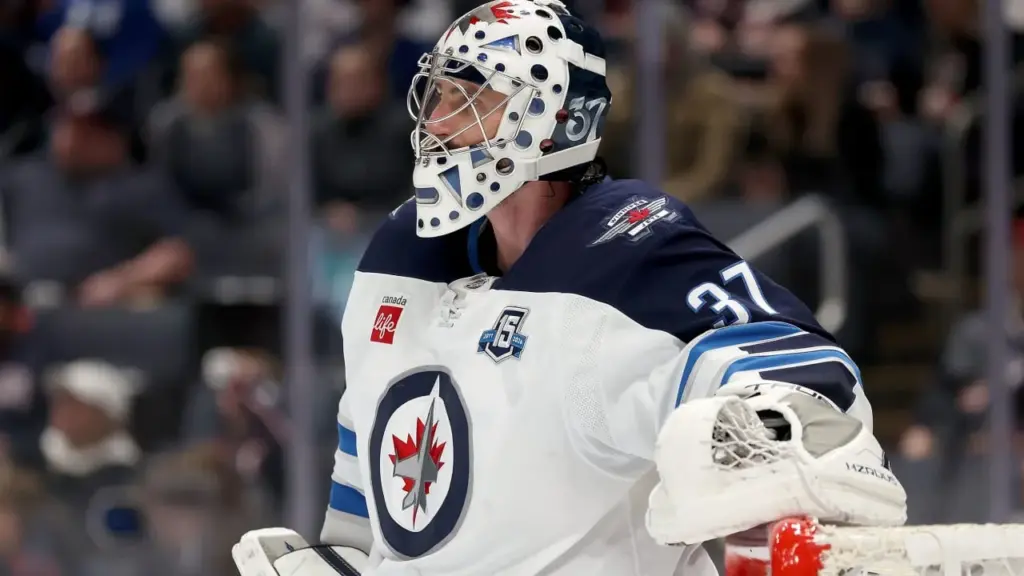 Hellebuyck does not report to camp, suspended by Jets